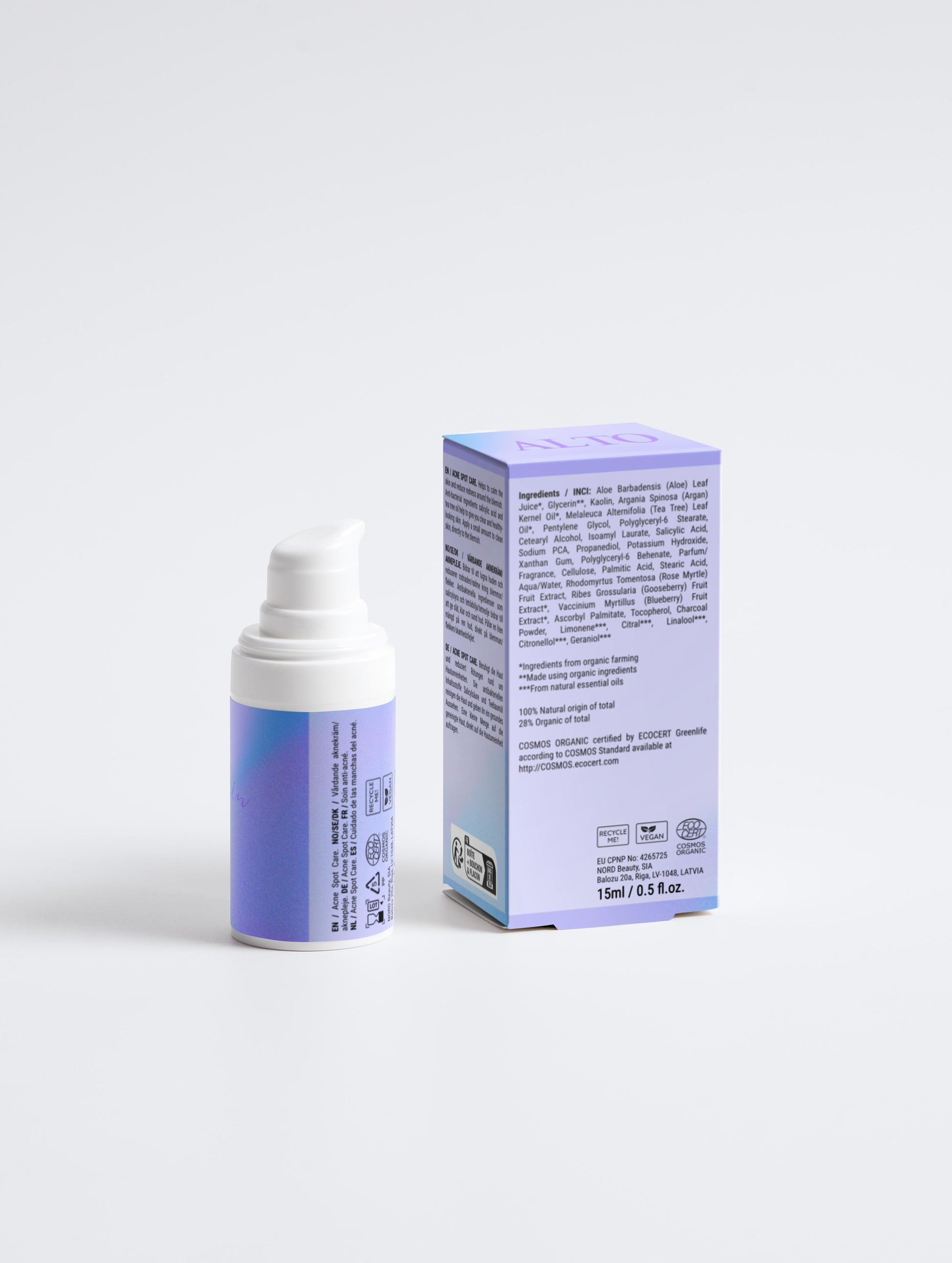 Acne spot care